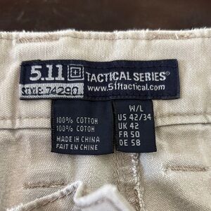5.11 Tactical Men's Cargo Pants - Tan
